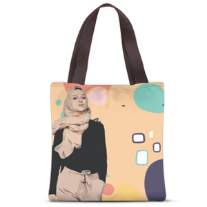 Tas Tote Fullprint Cute H