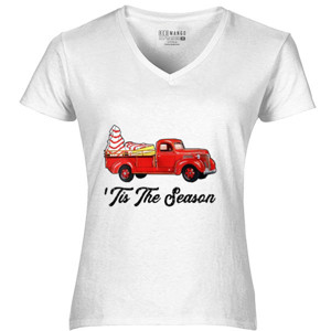 Kaos Christmas Tree Snack Cake Red Truck - 1