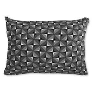 Bantal Black pattern