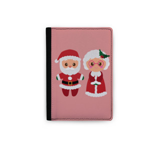 Dompet Passport mr & mrs santa