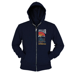 Hoodie Zipper Traveller