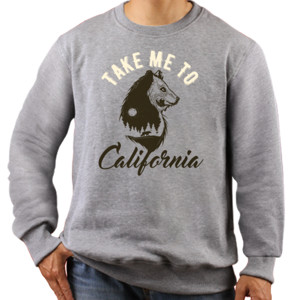 Jaket Sweater Take Me To California