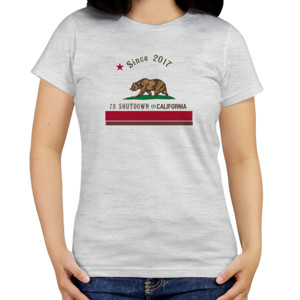 Kaos 78SHUTDOWN CALIFORNIA