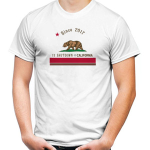Kaos 78SHUTDOWN CALIFORNIA