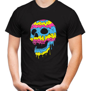 Kaos colour skull