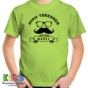 Kaos AYAH TERKEREN MARET - DARK