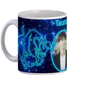 Mug Taurus Blue Zodiac
