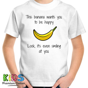 Kaos Kaos Pisang Senyum