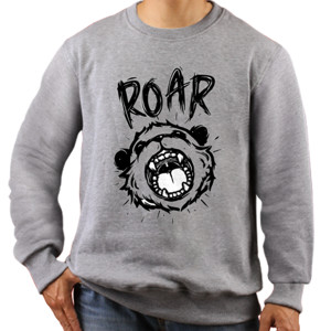 Jaket Sweater Kaos Beruang Roar