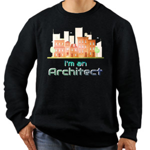Jaket Sweater I am An Architect - Kaos Aku Seorang Arsitek