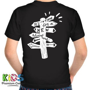 Kaos Time For New Adventure - Black