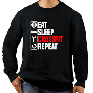 Jaket Sweater Eat Sleep Cross Fit