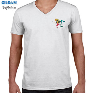 Kaos Kaos V-Neck Pria I'M