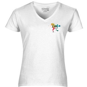 Kaos Kaos V-Neck Pria I'M