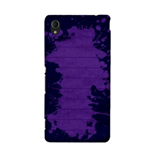 Purple Wood Paint Brush Casing HP