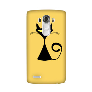 Black Cat Silhouette Casing HP