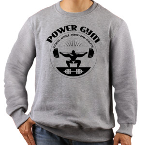 Jaket Sweater Power Gym