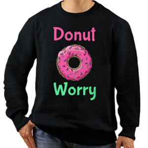 Jaket Sweater Donut Worry