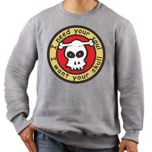 Jaket Sweater I need Your Soul