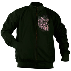 Jaket Bomber Hibiscus Island