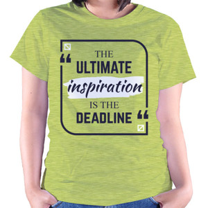 Kaos The ultimate inspiration is the deadline (custom)
