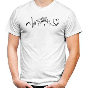 Kaos LOVE CAMERA HEARTBEAT