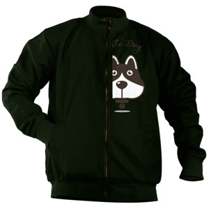 Jaket Bomber Cute Dog