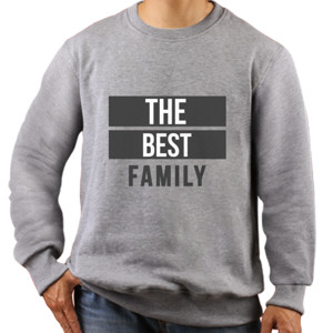 Jaket Sweater The Best Family