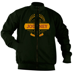 Jaket Bomber life is journey