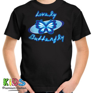 Kaos lovely butterfly