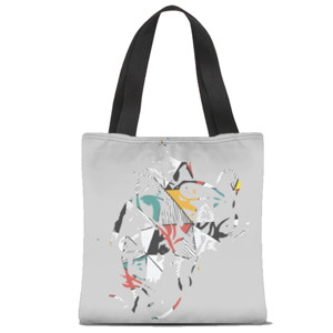 Tas Tote Fullprint Grunge 