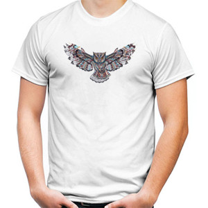 Kaos Batik burung hantu