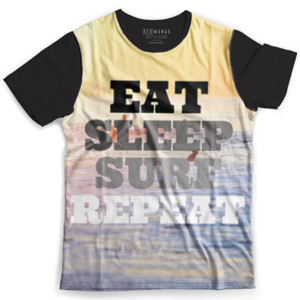 Kaos Fullprint All-over-print Shirt - A Surfer Life