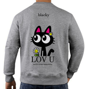 Jaket Sweater LOV U BLACKY