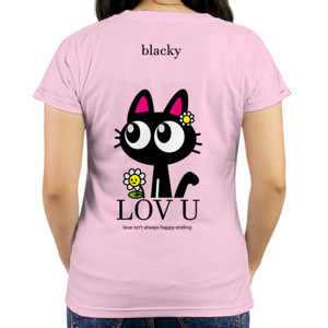 Kaos LOV U BLACKY