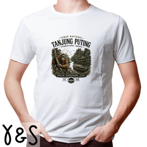 Kaos Taman Nasional Tanjung Puting