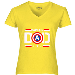 Kaos KAOS DISTRO - CAPTAIN DAD BEST FATHER - KAOS PAPA