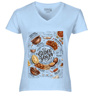 Kaos Kaos Custom Gudeg Jogja Indonesia Traditional Food