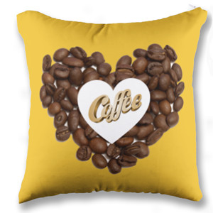 Bantal love kopi love