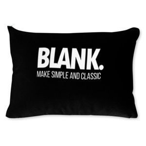 Bantal Bantal Sofa Blank. Hitam