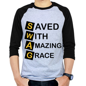 Kaos Raglan S.W.A.G.