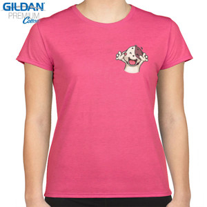 Kaos T-shirt premium wanita stiker whatsapp koko