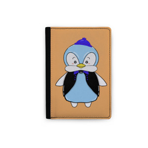 Dompet Passport Penguin  manis