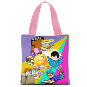 Tas Tote Fullprint Gemar Membaca