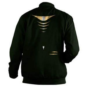Jaket Bomber Tulang belakang