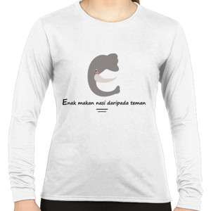 Kaos Tshirt - E Quotes