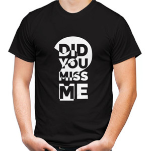 Kaos DID YOU MISS ME -Black