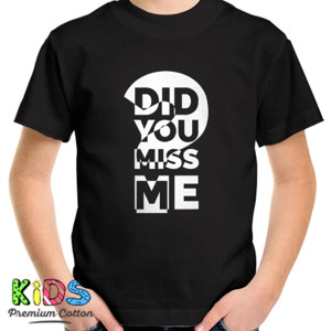 Kaos DID YOU MISS ME -Black