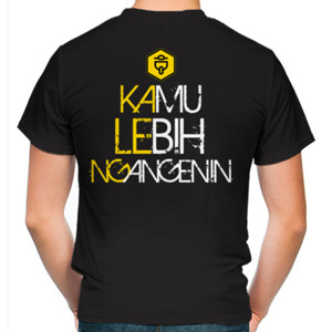 Kaos VESPA KALENG K002 - KAMU LEBIH NGANGENIN 