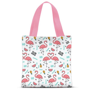Tas Tote Fullprint Tas Tote Fullprint Flamingo FLM09